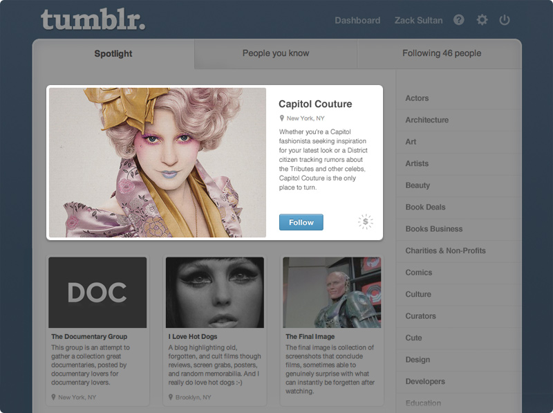 Tumblr Spotlight